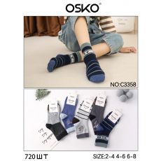 OSKO ДЕТСКИЕ НОСКИ НА МАЛЬЧИКА ХЛОПОК C3358